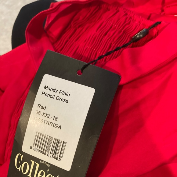 NWT Mandy Plain Pencil Dress - Picture 6 of 7